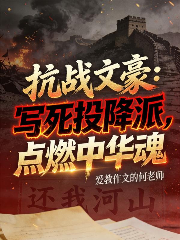 抗战文豪：写死投降派点燃中华魂